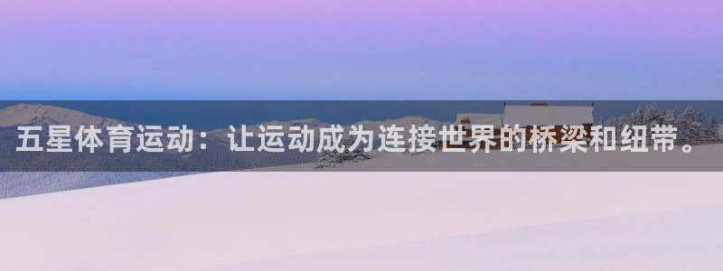 vsport体育官方正版app集团官网首页：五星体育