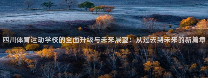 vsport体育官方平台体育：四川体育运动学校的全面升级与未