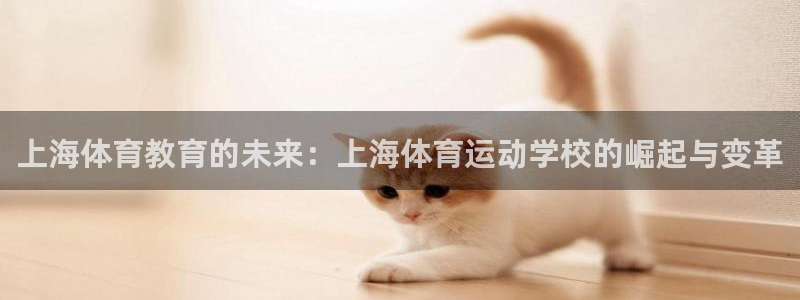  vsport体育在线官网：上海体育教育的未来：上海体育运动学