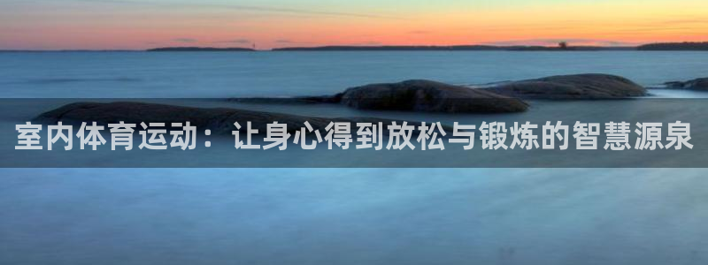 vsport体育官网下载娱乐：室内体育运动：让身心得到放松与