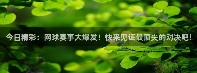 飞速体育直播在线观看cba：今日精彩：网球赛事大爆发！快来见证最顶尖的对决吧!